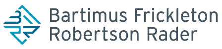 Bartimus Frickleton Robertson Rader P.C. law firm logo